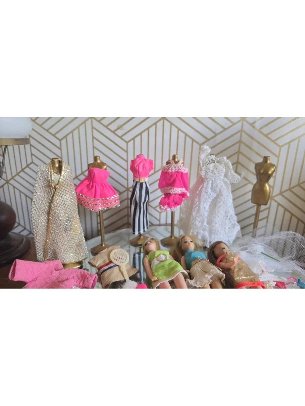 1970 Vintage Dawn Dolls With Outfits & Acces. - Japan & Hong Kong - Great Coll.